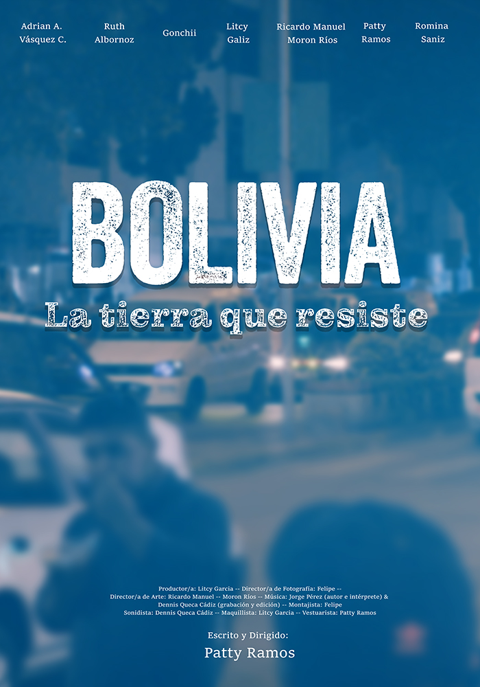 Poster bolivia pais que resiste